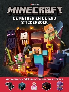 Minecraft Stickerboek: de Nether en de End