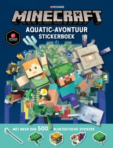 Minecraft Aquatic-avontuur stickerboek