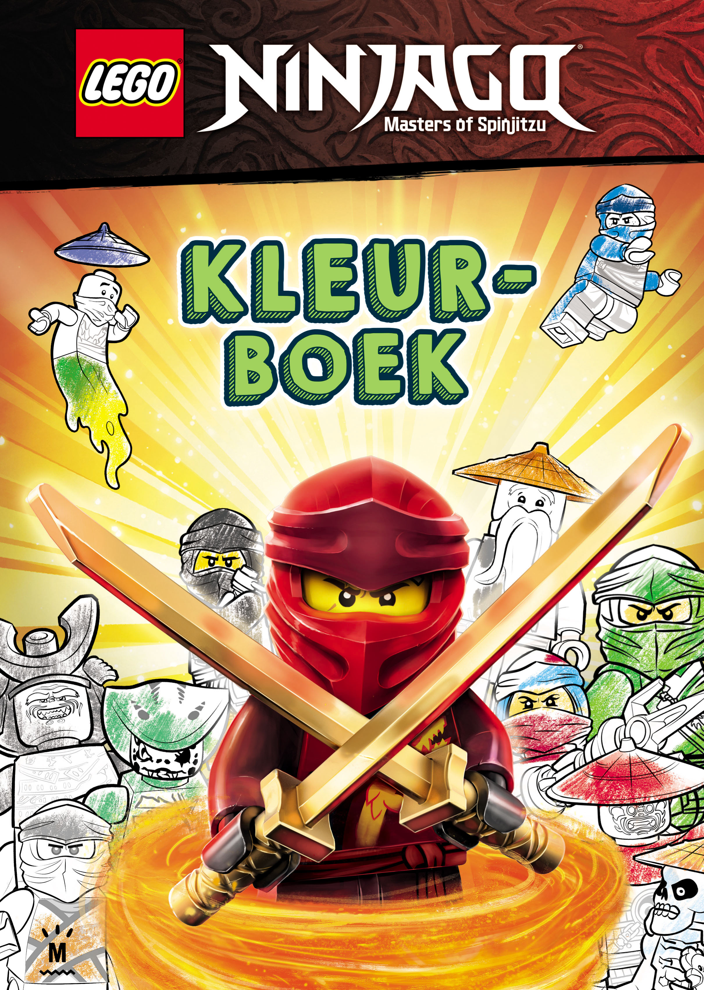 Maladroit Treinstation optillen LEGO NINJAGO Kleurboek - Meis & Maas